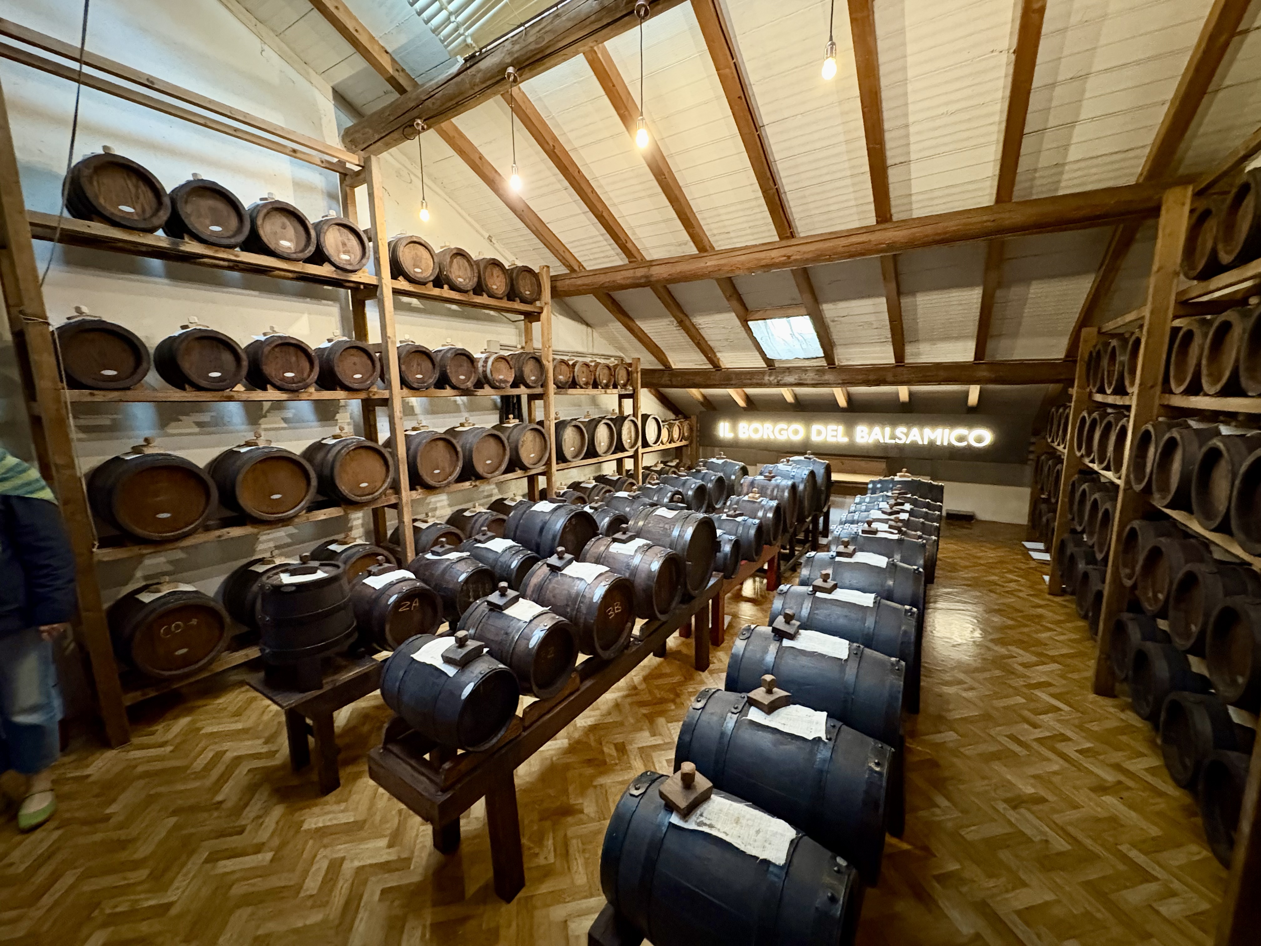 Balsamic vinegar aging cellar — Il Borgo del Balsamico